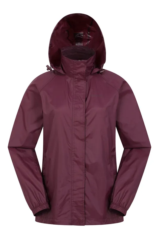 Pakka Waterproof Jacket Packable Foldaway Hood - Mountain Warehouse