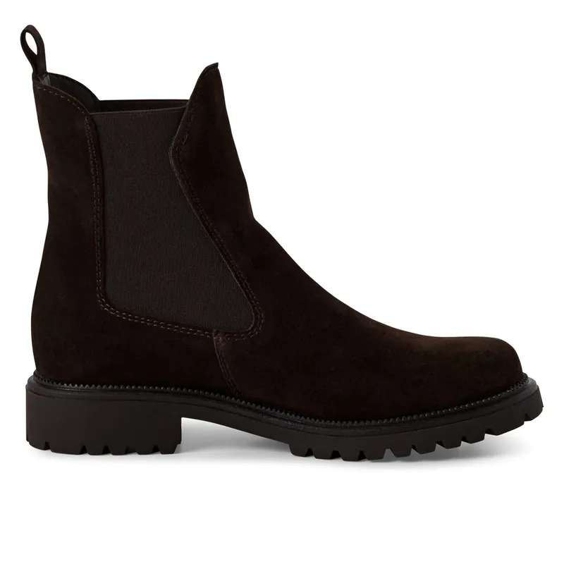 Tamaris Leather Classic High Chelsea Ankle Boots - Infinity Leather
