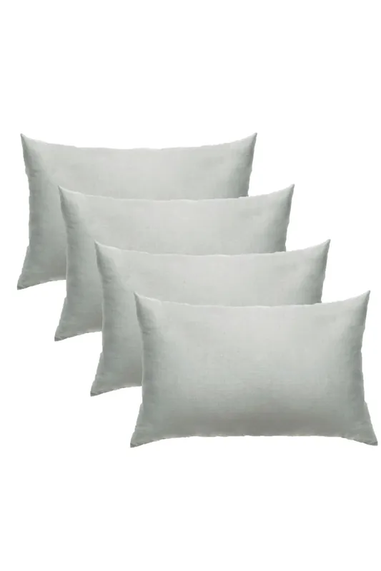 4 x Soft Polycotton Housewife Pillowcase Set - OHS