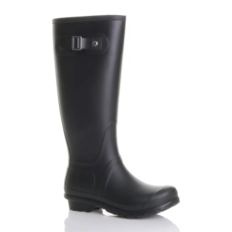 Low Heel Wellington Boots Wellies - AJVANI