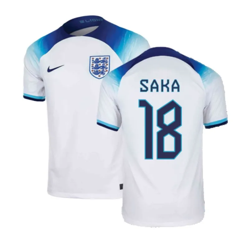 Mens 2022 - 2023 Home Shirt - Saka 18