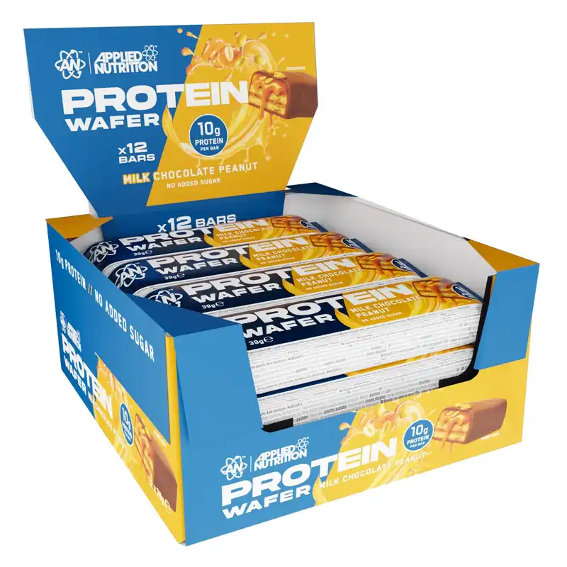 Protein Wafer Bar - Milk Chocolate Peanut - 12 Servings