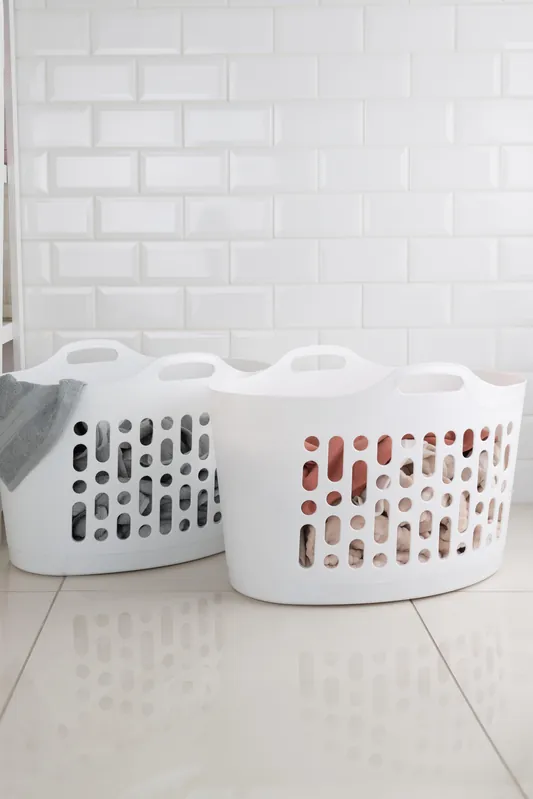 Flexi Plastic 2 x 50L Baskets - Wham