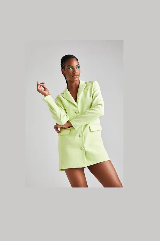 Oversized Blazer Dress - Urban Bliss