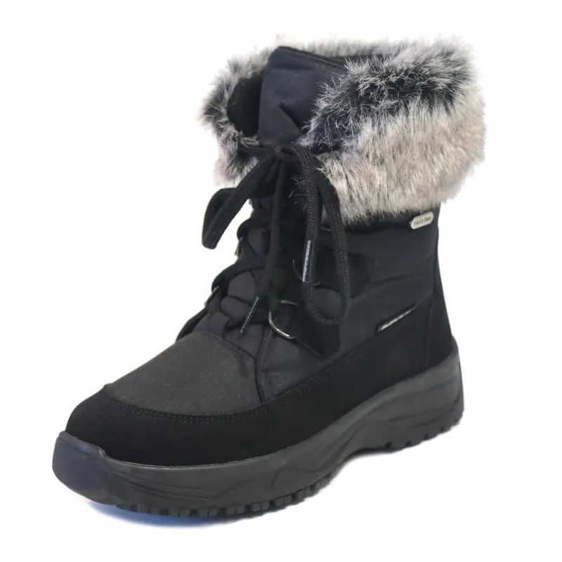 Victoria' Winter Ankle Boots with Flip-over Ice Grips