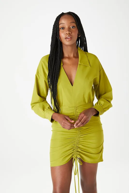 Marseille Ruche Shirt Dress - Urban Bliss