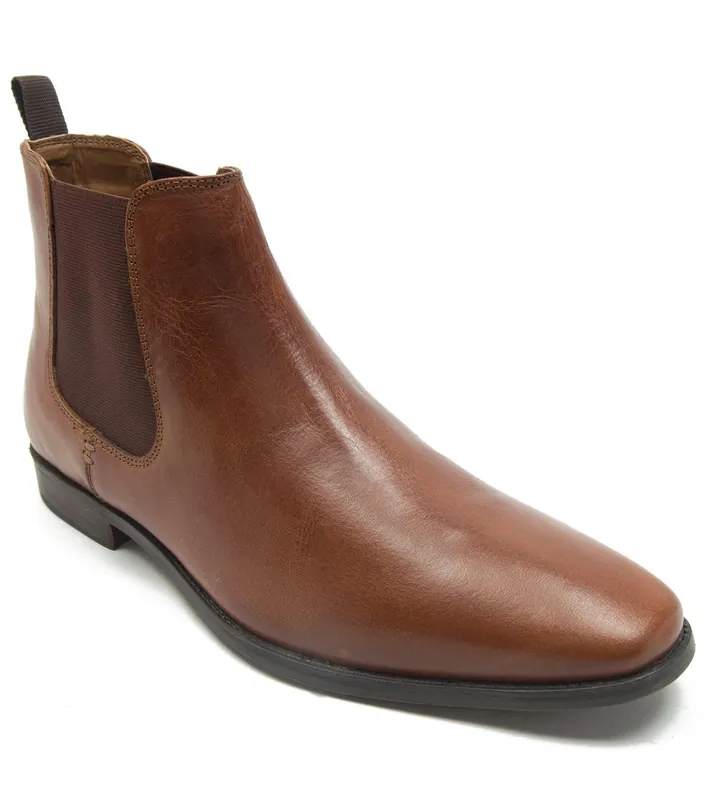 Addison' Formal Leather Mens Chelsea Boots - Thomas Crick