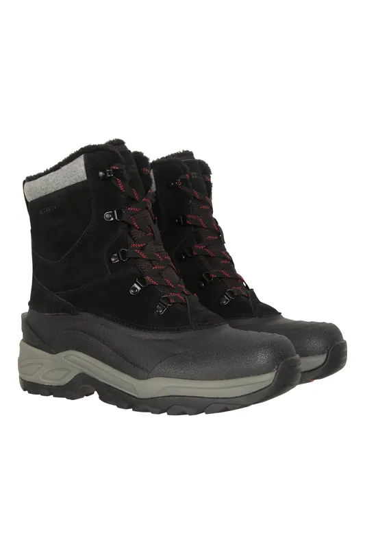 Snowdon Extreme' Fleece Lined Non Slip Waterproof Winter Snow Boots - Mountain Warehouse