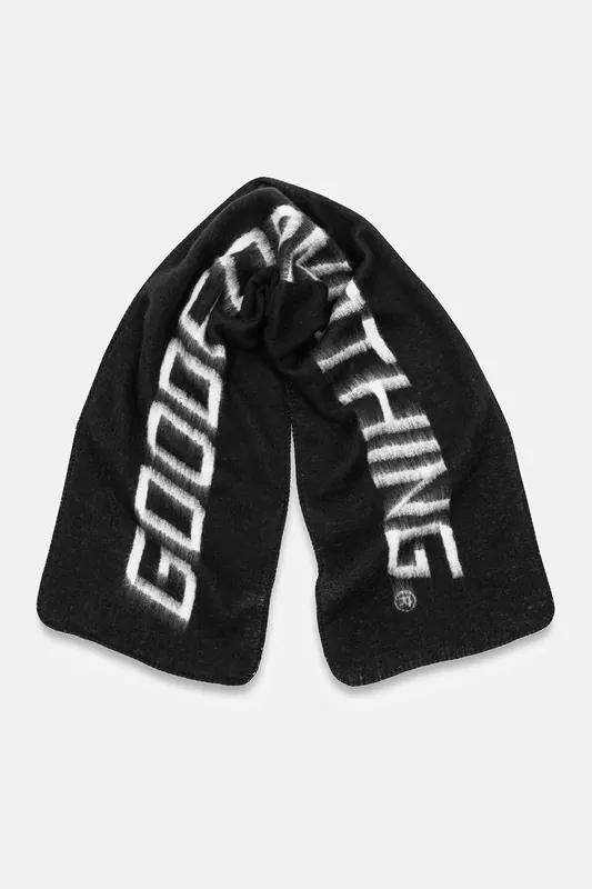 Branded Knitted Scarf - Good For Nothing