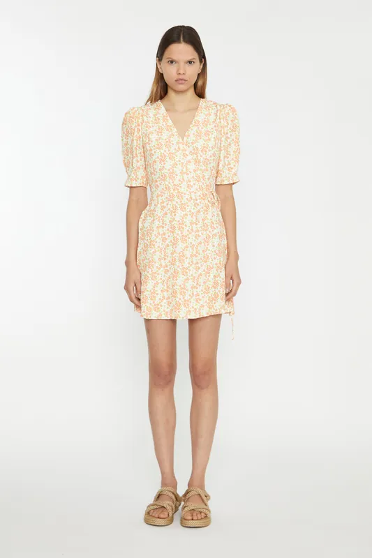 Wrap Mini Dress - Shnoo