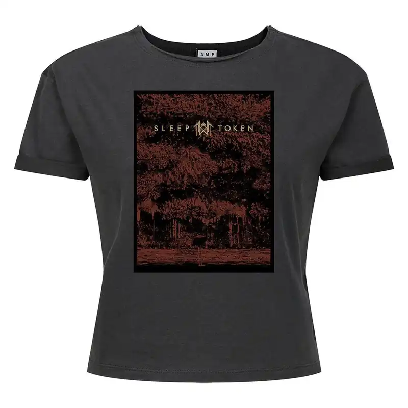 Flamingo Sleep Token Crop Top - Amplified