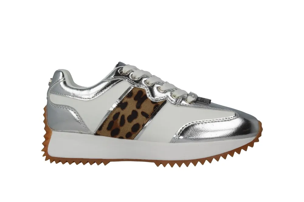 Women's Metallic Chunky Trainer - Elle Sport