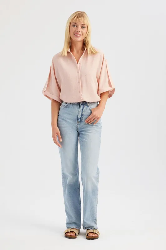 Short Sleeve Relaxed Shirt - Hiccup