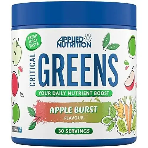 Critical Greens Nutrient Boost Powder - Apple Burst - 30 Servings