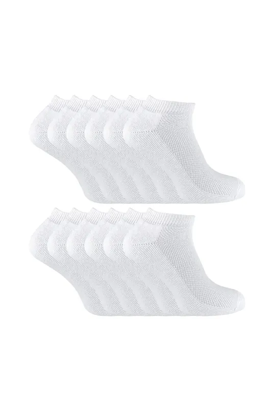 12 Pack & Breathable Bamboo Low Cut Running Socks - Sock Snob