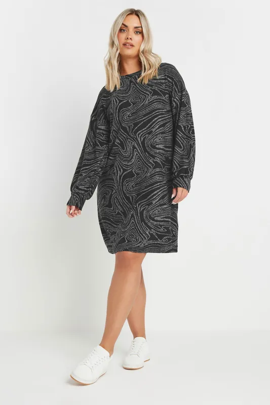 Soft Touch Jumper Dress - Yours