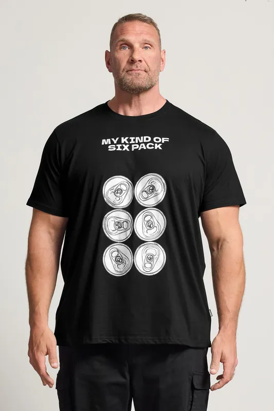 Six Pack' Graphic T-Shirt