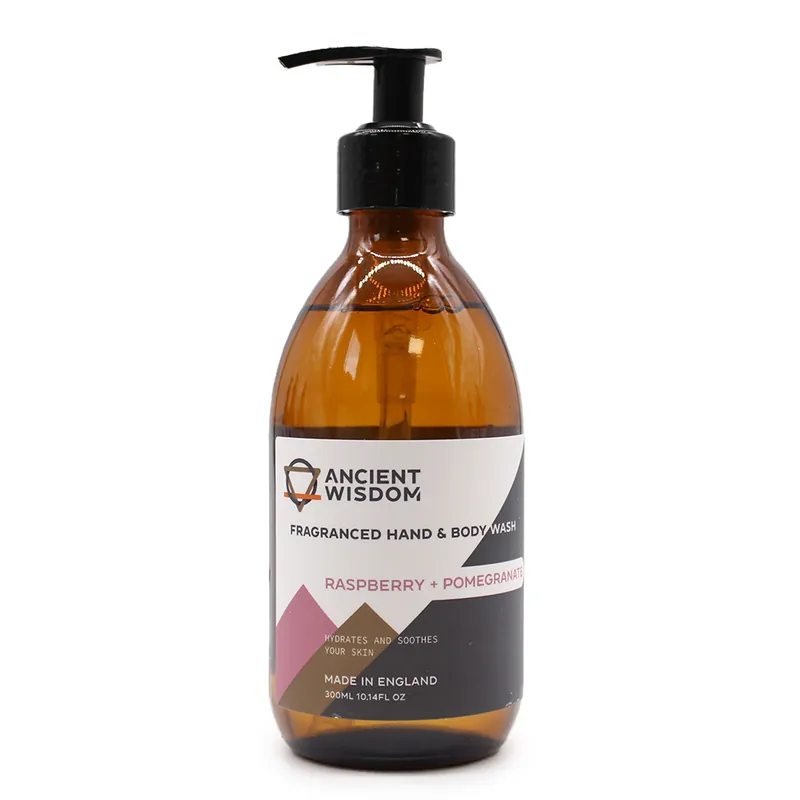 Raspberry & Pomegranate Hand & Body Wash 300ml - KDMD