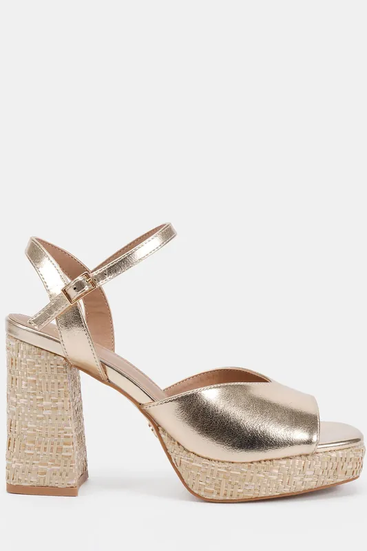 Lennon Block Heel Platform Ankle Strap Sandal - Novo