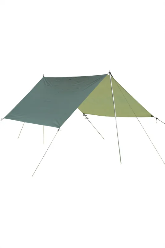 Water Resistant Compact Heavy Duty Outdoor 2.85X2.85M Tent Tarpaulin - Mountain Warehouse