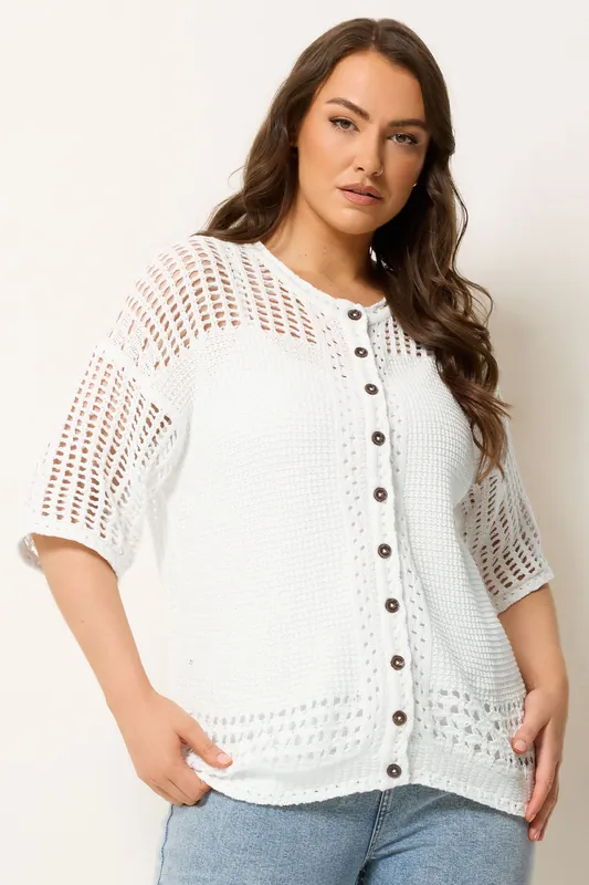 Open Stitch Cardigan - Yours