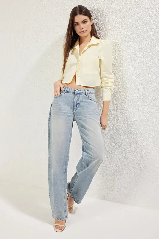 Premium Low Waist Loose Baggy Jeans - WOVCOR