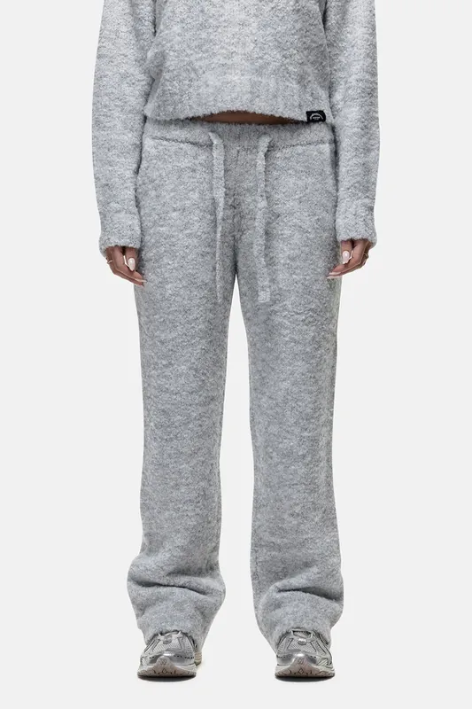 Bouclé Knitted Joggers - Good For Nothing