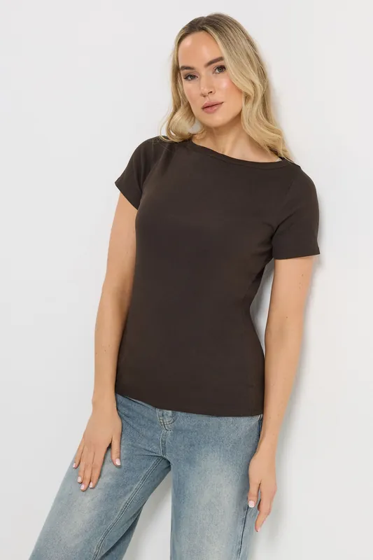 Tall Boat Neck T-Shirt