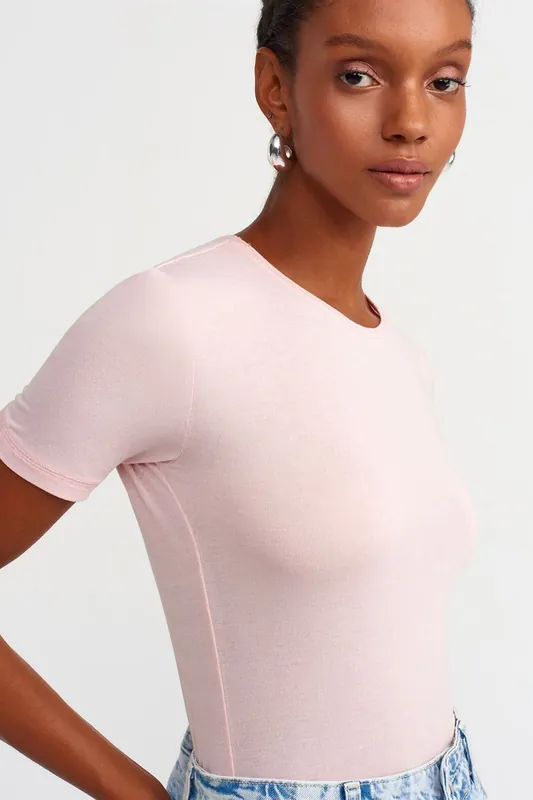 Women's Slim Fit Crew Neck T-Shirt