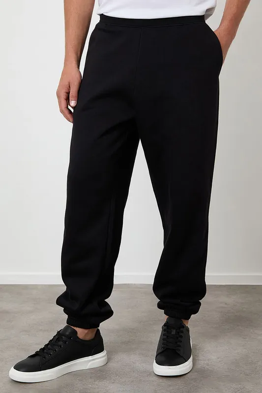 Relaxed Fit Cuffed Joggers - Threadbare