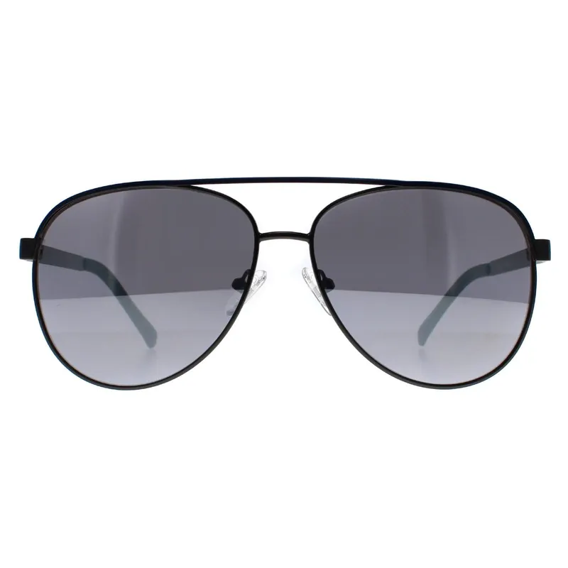 Aviator Gunmetal Grey Mirrored GF0172 - Guess