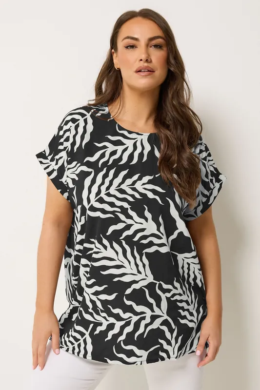 Leaf Print Top - Yours