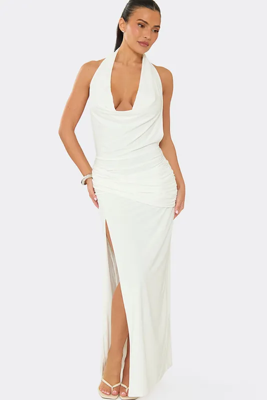 Sleeveless Open Back Maxi Dress - EGO