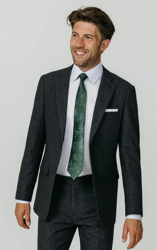 Grey Donegal Tweed Jacket - Dobell