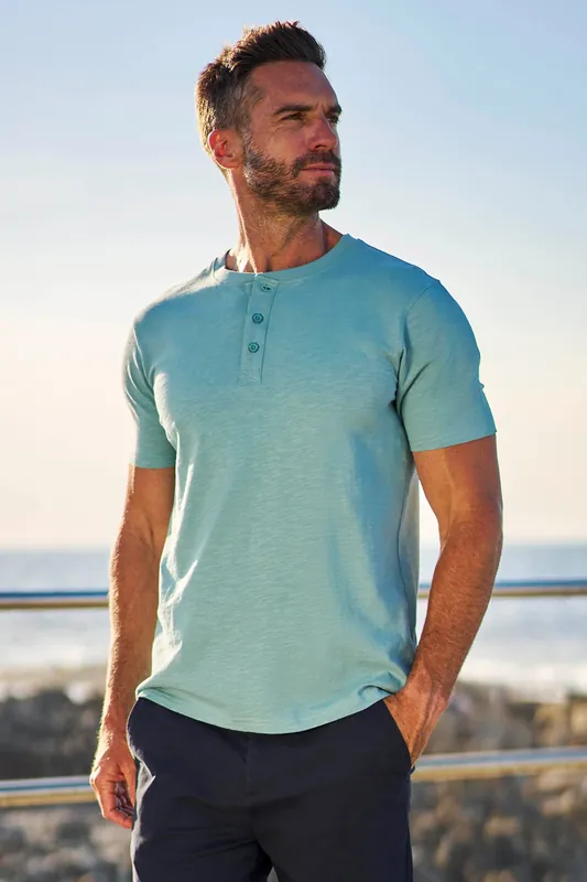 Henley Hasst' Casual Classic Fit Everyday T-shirt