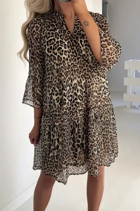 Tiered Mini Dress - Everyday The Label