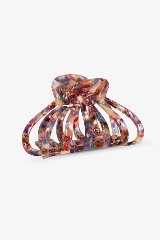 Purple Resin Claw Clip - Mood