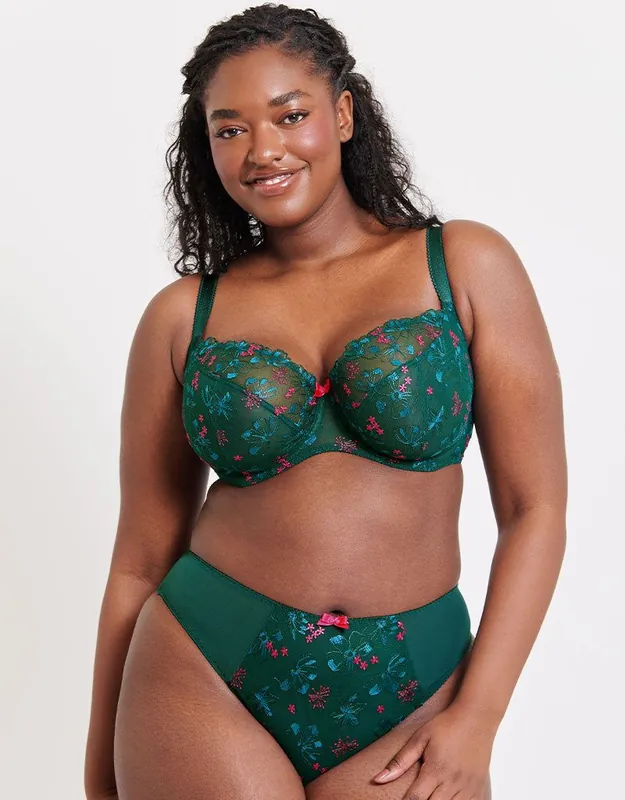 Rosie Non Padded Balcony Bra - Flirtelle
