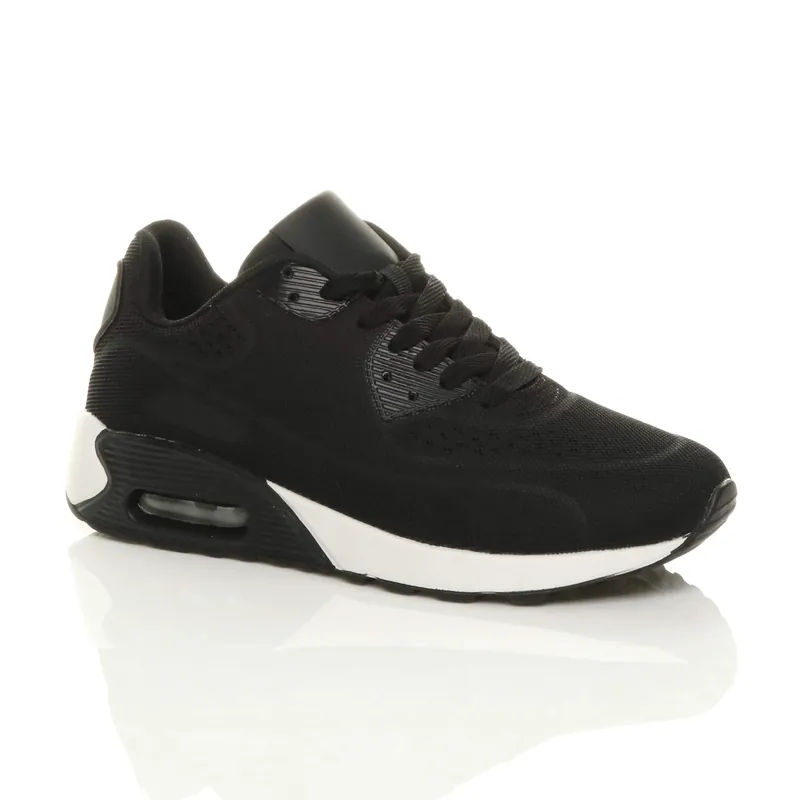 Low Heel Lace Up Trainers - AJVANI