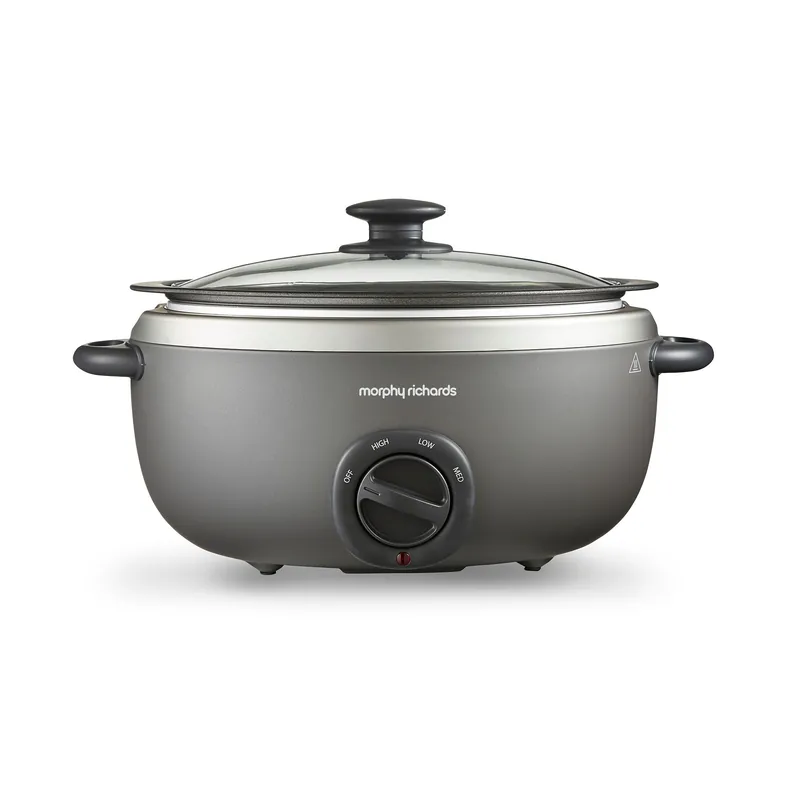 Sear & Stew Oval 6.5L Slow Cooker - Morphy Richards
