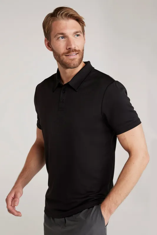 Endurance' IsoCool UV Protection Quick Dry Breathable Polo Top - Mountain Warehouse