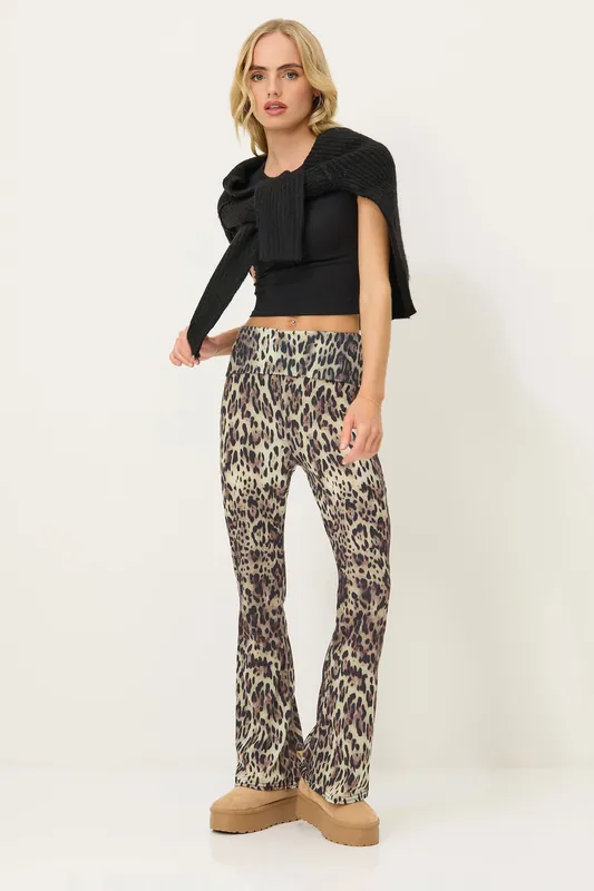 Petite Leopard Leggings - PixieGirl