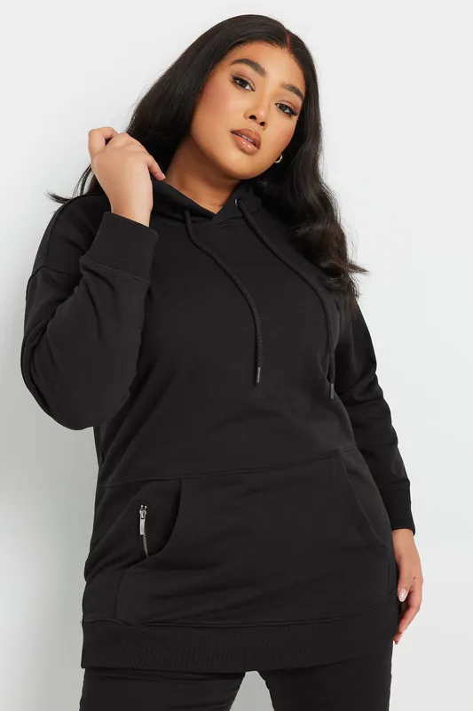 Zip Detail Hoodie - Yours
