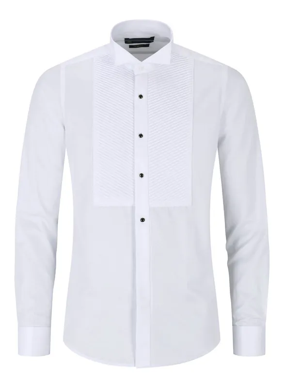 Double Cuff Cotton Shirt - TruClothing
