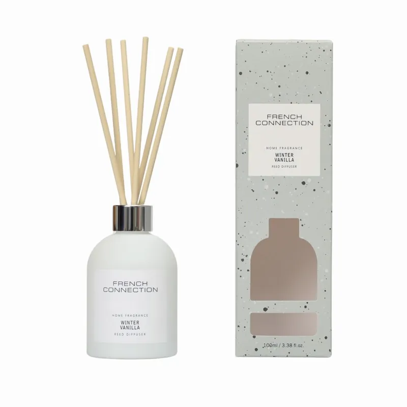 Winter Vanilla Reed Diffuser 100ML White Collection - French Connection