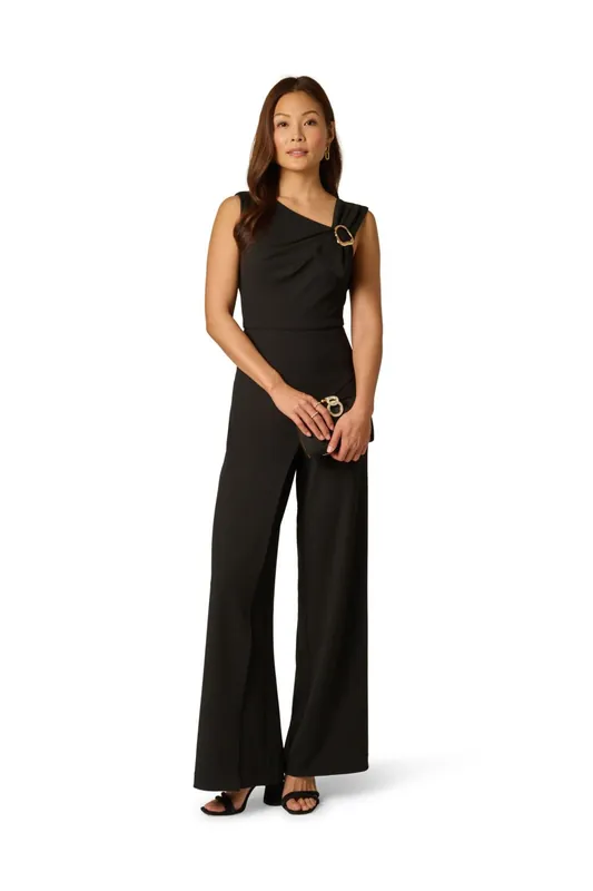 Knit Crepe Jumpsuit - Adrianna Papell