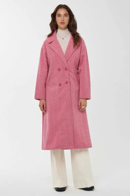 Relaxed Fit Long Coat - Hiccup