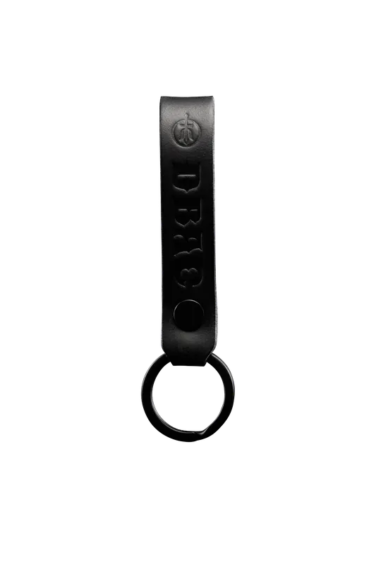 LEATHER LOOP DBAC KEYRING