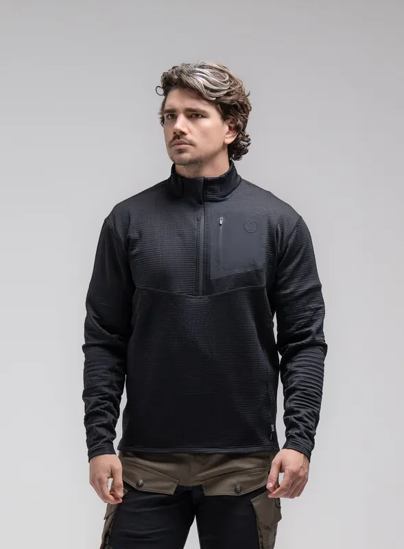 SIEGE TECH FLEECE HALF ZIP