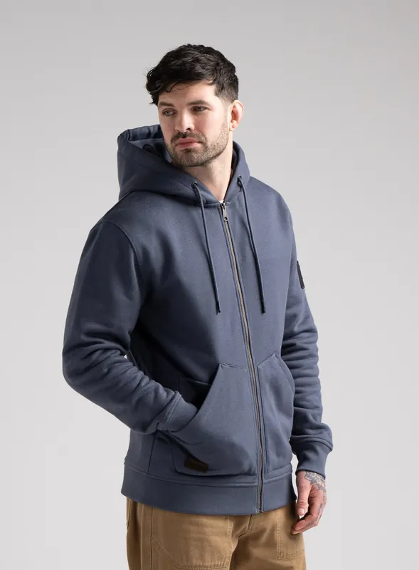 DISSIDENT ZIPPED HOODIE